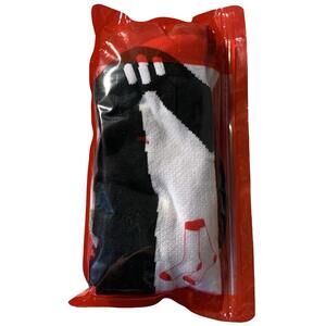 ODD SOX Unisex Black & White Crew Socks 2 Piece Set NEW